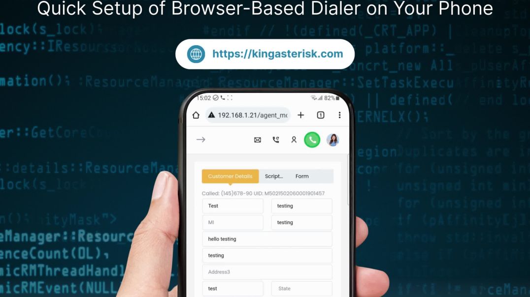 MOBILE  DIALER  INSTALLATION  &  SETUP